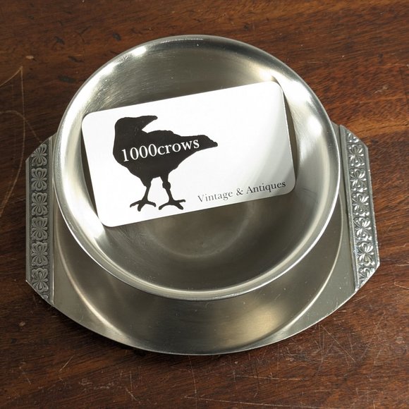 MCM stainless steel soup bowls Japan ´set´ of 3, sauce bowls with attached dish - Picture 4 of 12